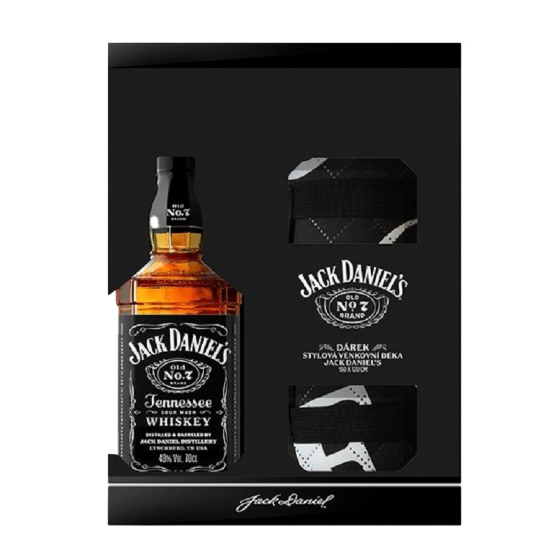 GIFT Jack Daniel's No. 7 40% 70cl con Coperta da Esterni (EDIZIONE LIMITATA) GIFT Jack Daniel's No. 7 40% 70cl con Coperta da Esterni (EDIZIONE LIMITATA)