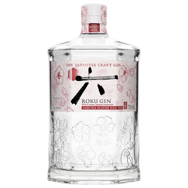 GIN ROKU BLOOM EDITION 43% 70cl GIN ROKU BLOOM EDITION 43% 70cl