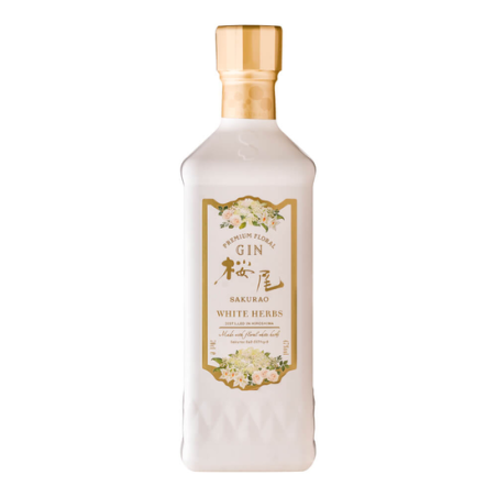 GIN SAKURAO WHITE HERBS 47% 70cl
