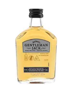 WHISKEY GENTLEMAN JACK DANIEL'S TENNESSEE  MIGNON VETRO 40% 12×5CL