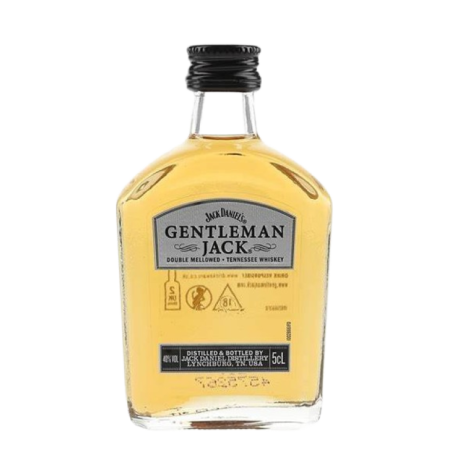 WHISKEY GENTLEMAN JACK DANIEL'S TENNESSEE  MIGNON VETRO 40% 12×5CL