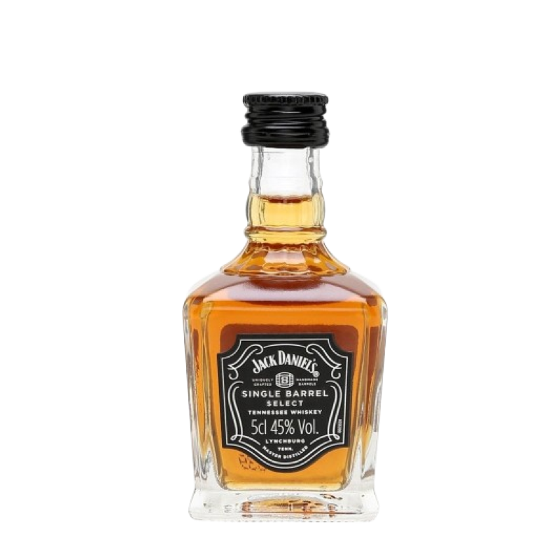 WHISKEY JACK DANIEL'S SINGLE BARREL SELECT MIGNON VETRO 45% 12×5CL WHISKEY JACK DANIEL'S SINGLE BARREL SELECT MIGNON VETRO 45% 12×5CL