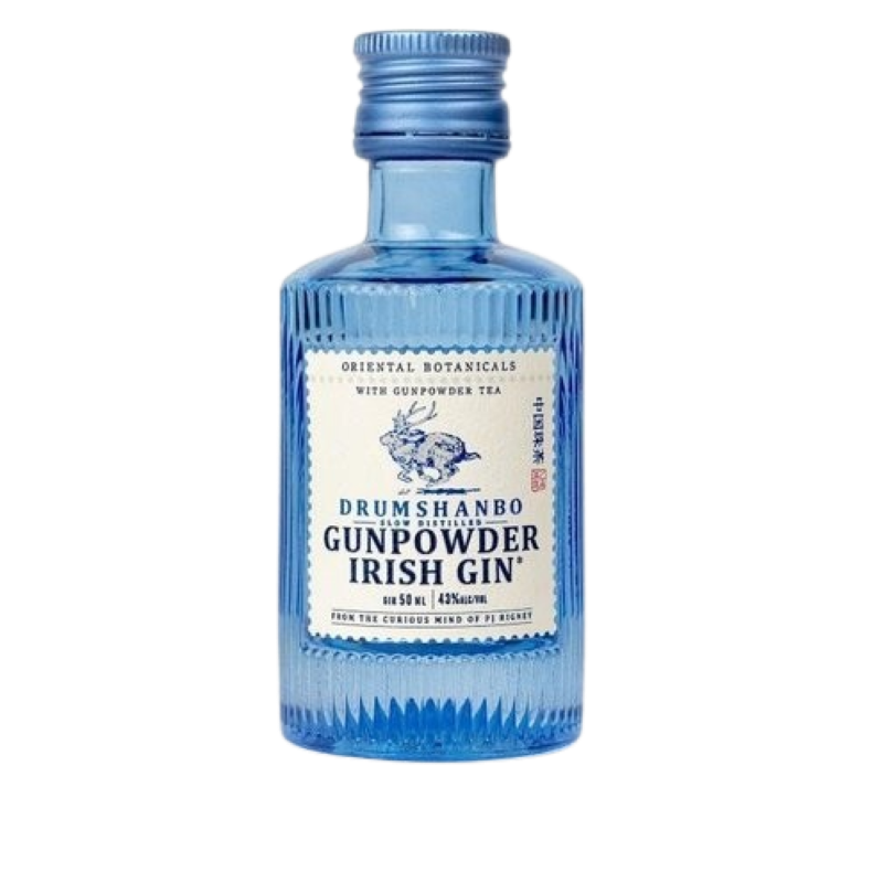 GIN GUNPOWDER IRISH DRUMSHANBO MIGNON 43% 12*5cl VETRO
