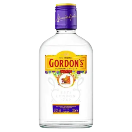 GIN GORDON’S LONDON DRY 37,5% 20cl VETRO