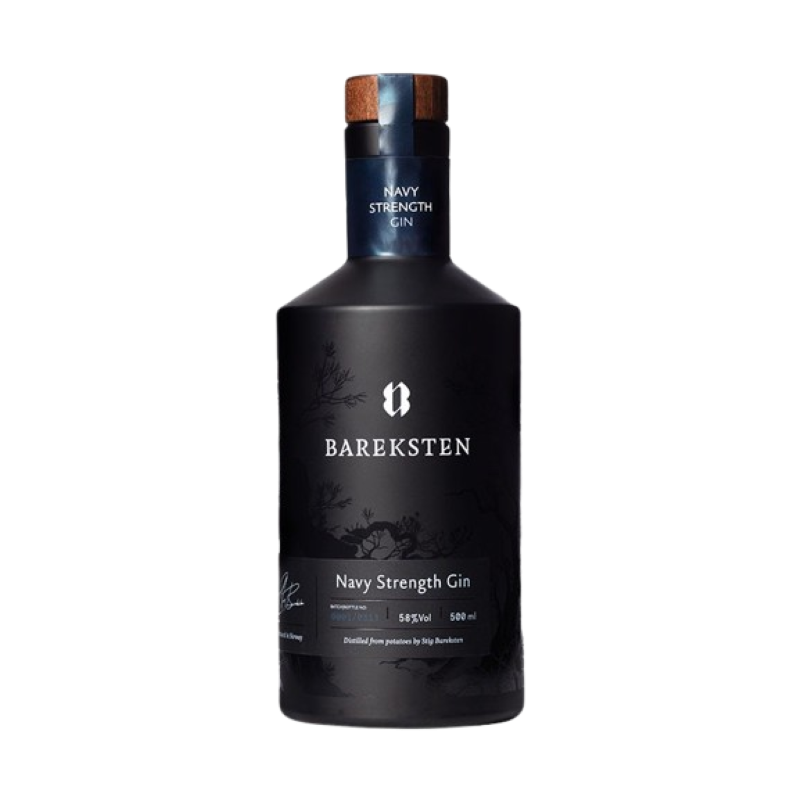 Gin Bareksten Navy Strength 58% 50cl