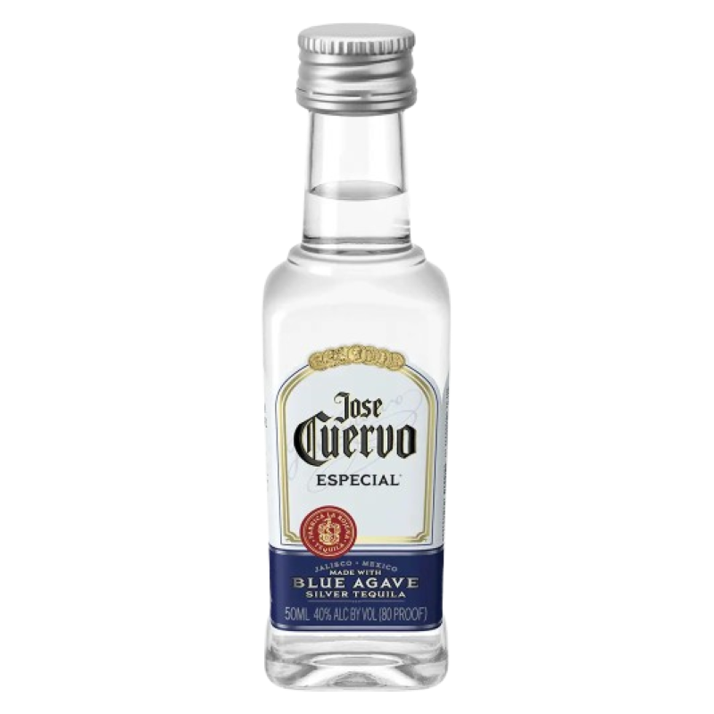 TEQUILA CUERVO BLANCO / SILVER 40% MINIATURES PET 10×5 CL