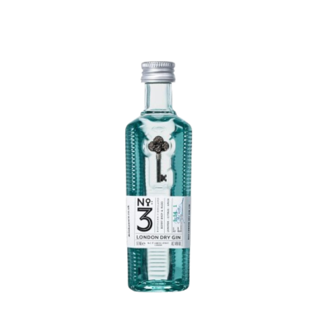 GIN LONDON N°3 MINIATURES 46% 12*5cl  VETRO