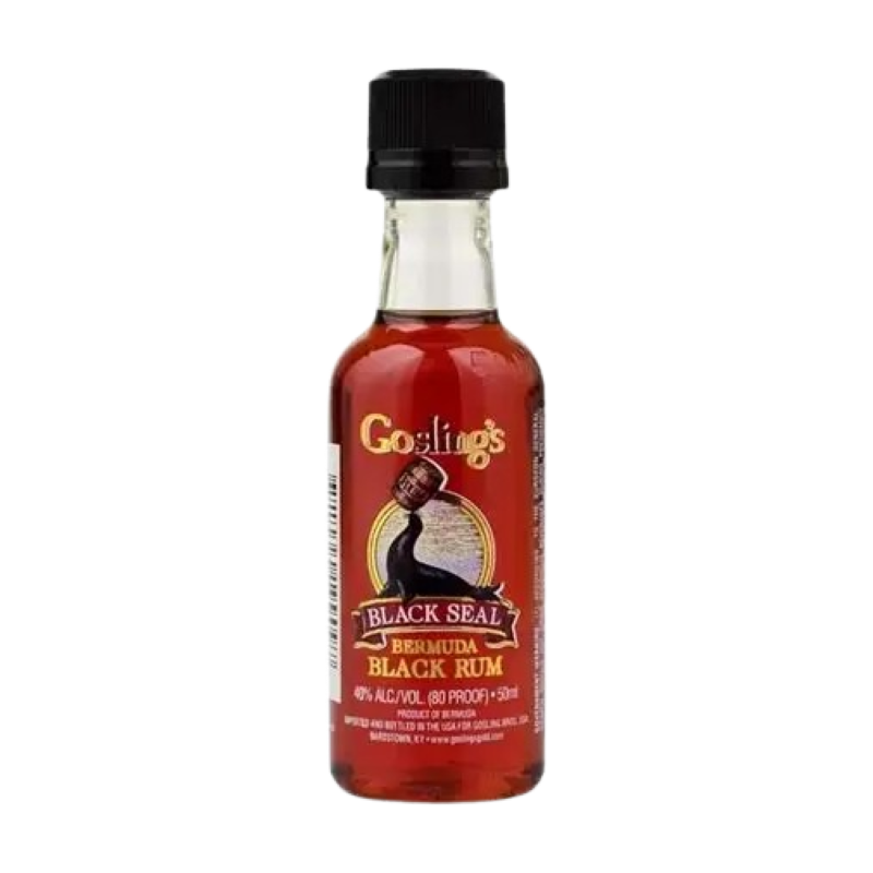 RUM GOSLING’S BLACK SEAL 40%  MINIATURES 10×5 cl PET