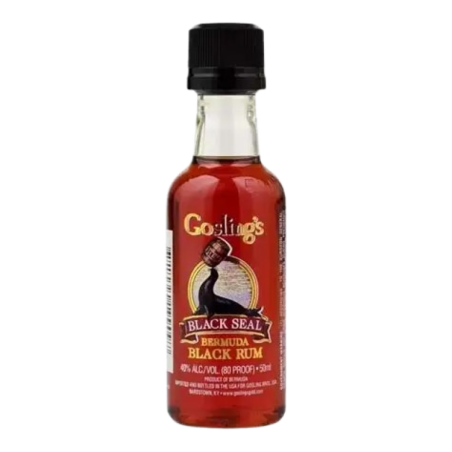 RUM GOSLING’S BLACK SEAL 40%  MINIATURES 10×5 cl PET