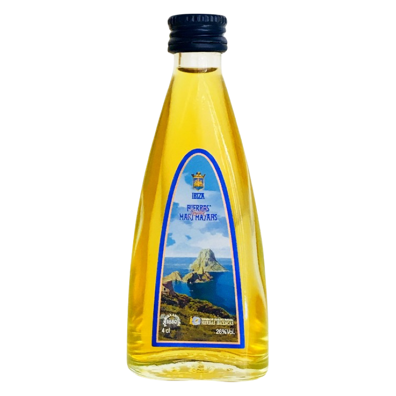 LIQUORE HIERBAS MARI MAYANS SENZA RAMA 26% 12*4cl VETRO