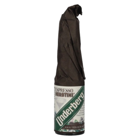 LIQUORE AMARO UNDERBERG ESPRESSO HERBTINI 27%  12*2cl  MINIATURES VETRO