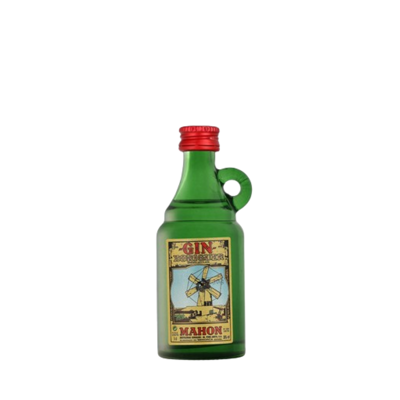 GIN XORIGUER MAHÓN 38%  MINIATURES 12×5 CL PET