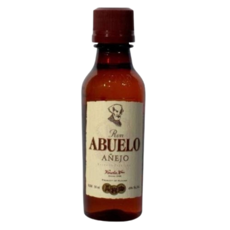 Rum Abuelo Añejo 40% Miniature PET 12*5cl