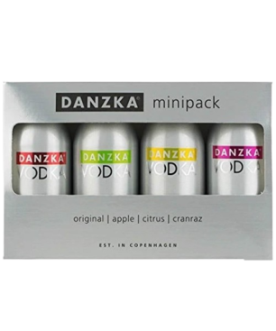 Vodka Danzka Mignon 40% 4*5cl