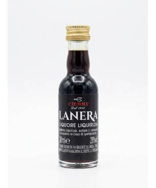 Ciemme "LaNera" Liquore alla Liquirizia Mignon 28% 30*3cl
