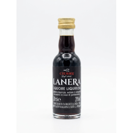 Ciemme "LaNera" Liquore alla Liquirizia Mignon 28% 30*3cl