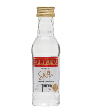 STOLICHNAYA VODKA 40% MINIATURES PET 12*5cl