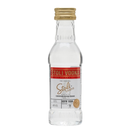 STOLICHNAYA VODKA 40% MINIATURES PET 12*5cl