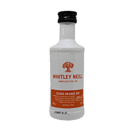 WHITLEY NEILL GIN BLOOD ORANGE 43%  12*5cl VETRO