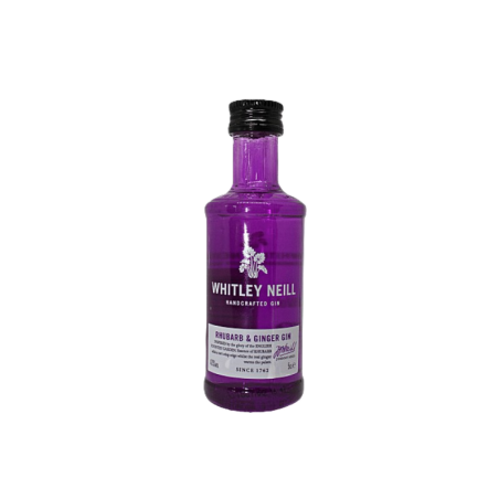 WHITLEY NEILL GIN RHUBARB & GINGER 43% 12*5cl VETRO