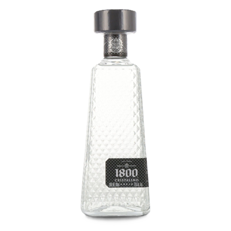 TEQUILA 1800 CRISTALINO ANEJO 38% 70cl