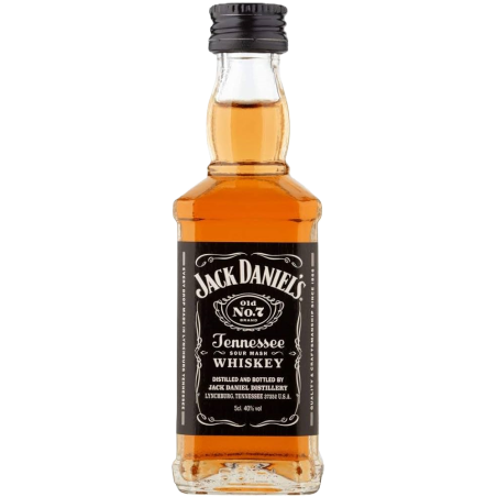 WHISKEY JACK DANIEL'S OLD N°7 MIGNON VETRO 40% 10*5cl
