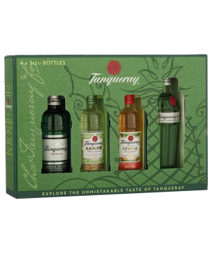 TANQUERAY GIN EXPLORATION PACK 4X5cl