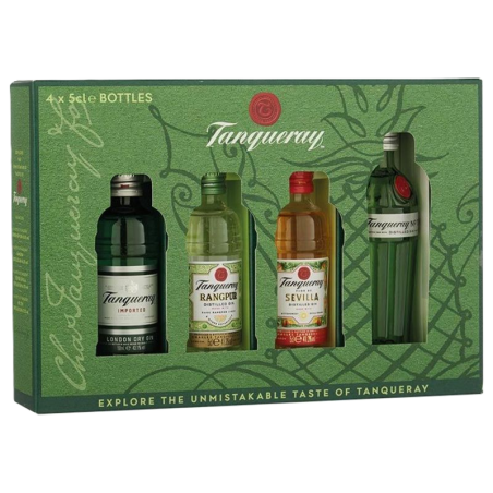 TANQUERAY GIN EXPLORATION PACK 4X5cl