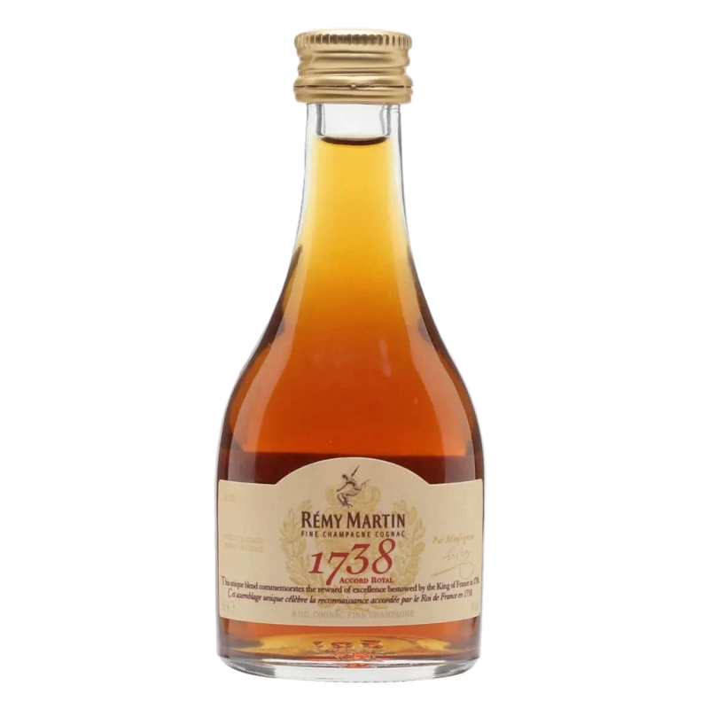 RÉMY MARTIN 1738 ACCORD ROYAL COGNAC MINIATURE 5cl
