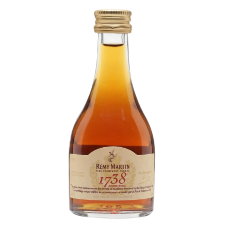 RÉMY MARTIN 1738 ACCORD ROYAL COGNAC MINIATURE 5cl