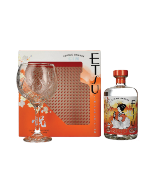 ETSU JAPANESE GIN DOUBLE ORANGE LIMITED EDITION GIFT PACK (+ 1 BICCHIERE COPA)