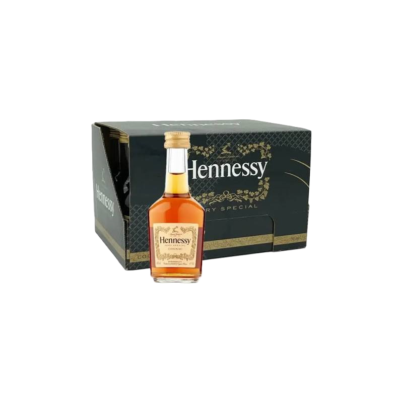 HENNESSY VERY SPECIAL COGNAC MINIATURE 12 × 5 CL / ESPOSITORE MINIATURE