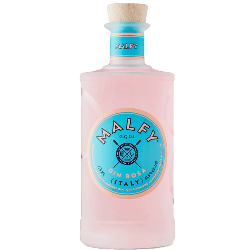 GIN MALFY ROSA MIGNON VETRO 41% 12*5cl