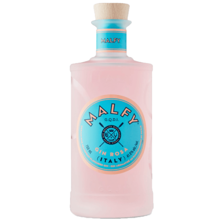 GIN MALFY ROSA MIGNON VETRO 41% 12*5cl