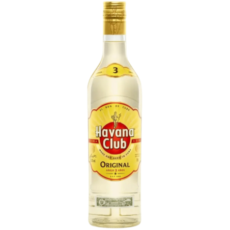 RUM HAVANA CLUB AÑEJO 3 AÑOS MIGNON VETRO 37,5% 12*5cl
