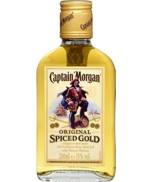 RUM CAPTAIN MORGAN SPICED GOLD MIGNON 35% 10*5cl