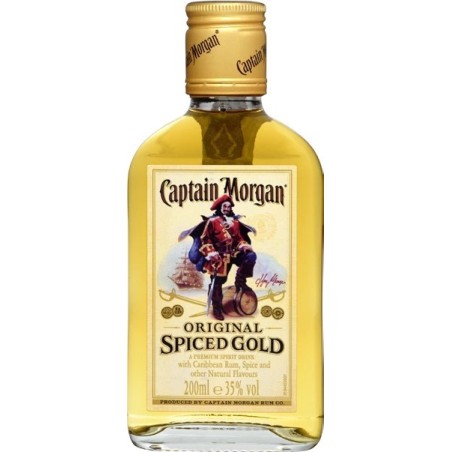 RUM CAPTAIN MORGAN SPICED GOLD MIGNON 35% 10*5cl