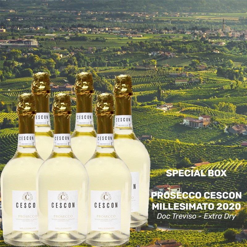 Special Box  - 6 bt Prosecco Cescon Millesimato 2022